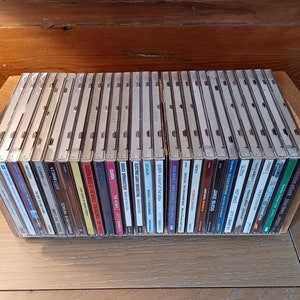 Oak Cd Display Rack - Etsy