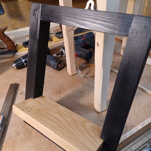 Decorative Wooden Frame with Oak Shelf bild 7