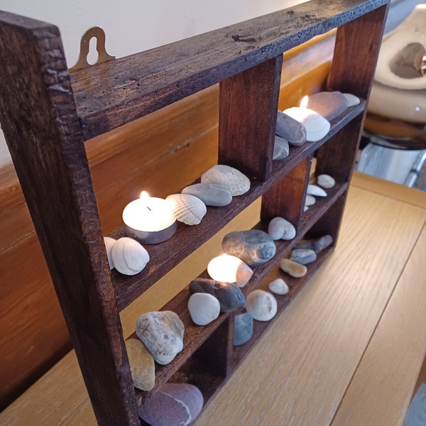 Rustic Decorative Shelving Display