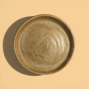 Handmade Ceramic Small Dish for Soap, Spray Bottles – Rustic Pottery Plate