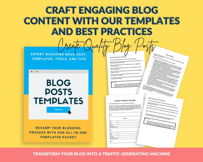 Blog Post Templates Engaging Content Scripts Blog Posts Toolkit Boost ...