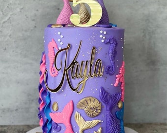 Custom Cake Charms, Name Cake Charms, Birthday Cake Charm, Personalized Cake Decorations, Wedding Cake Charms