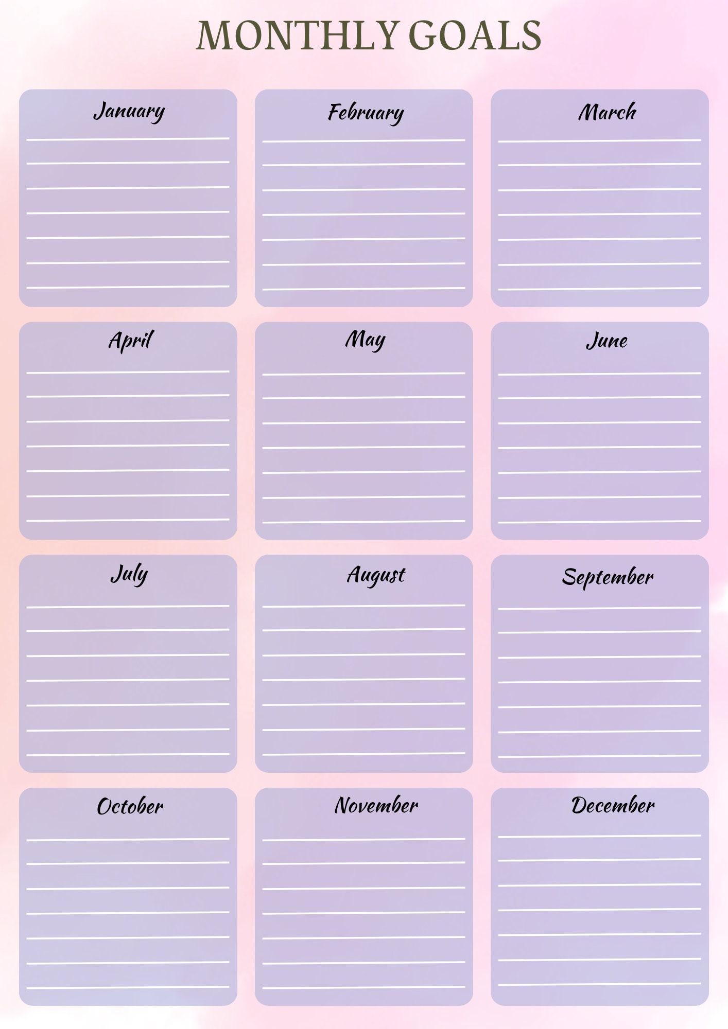 Daily Planner Weekly Planner Monthly Goals Notes Wheel of Life Daily Planner Weekly Planner Monthly Goals Notes Wheel of Life