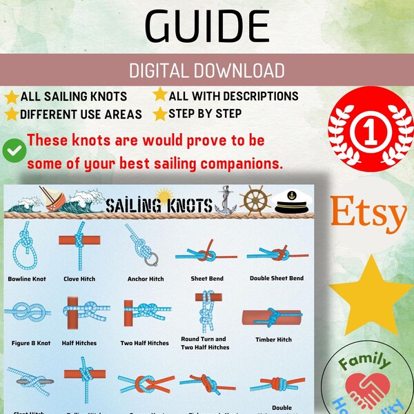 Sailing Knots Etsy