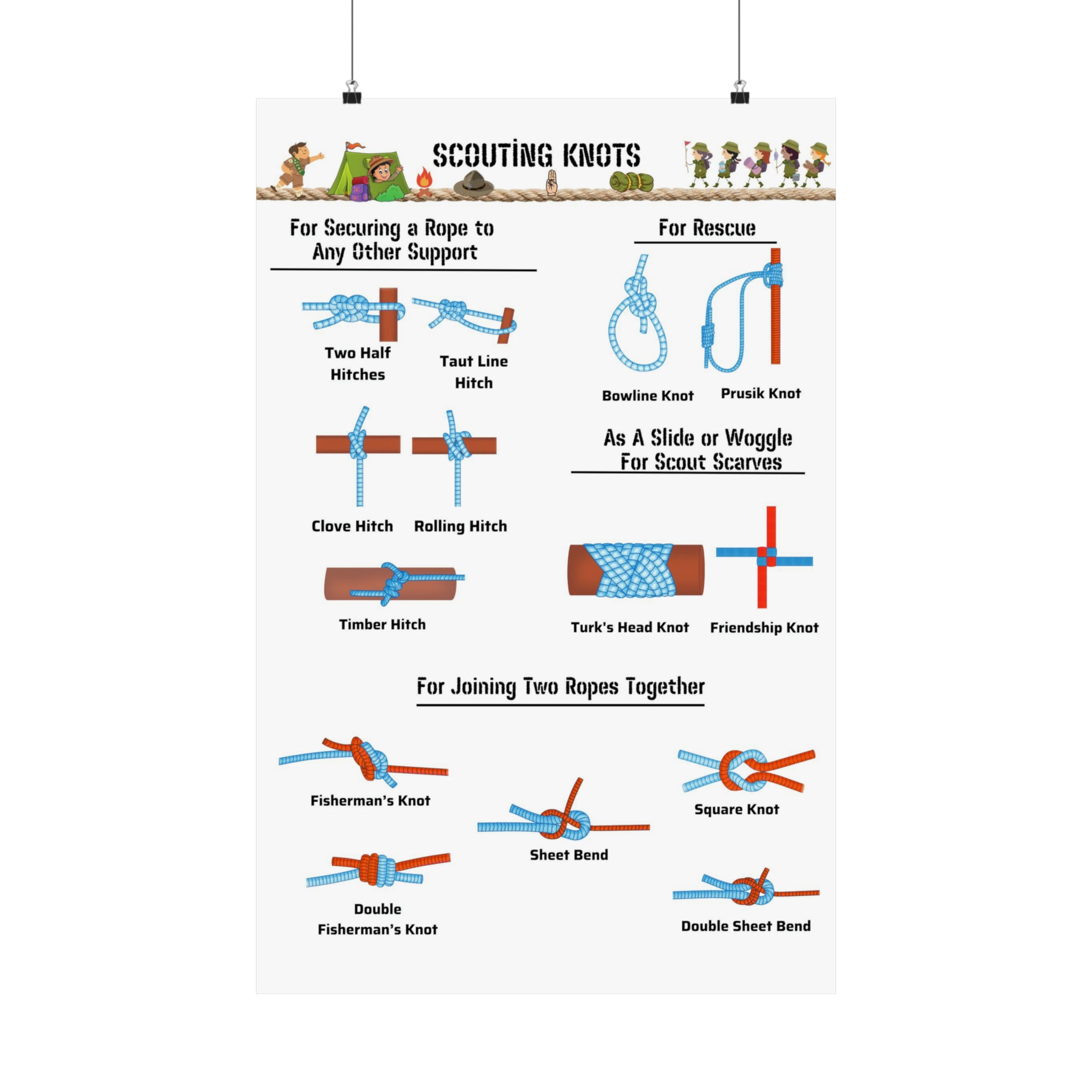 Scout Knot Tying -  Australia