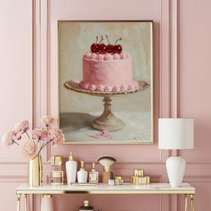 Coquette Room Decor Art Print, Digital Pink Coquette Printable Wall Art, Room Decor for Teen, Soft Girl Aesthetic, Instant Download