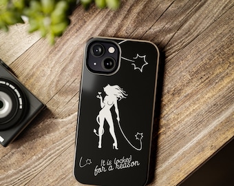 Devil Girl Tough iPhone Case with Edgy Protective Design