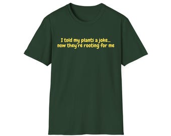 Quirky Gardener Present | Gardening Gift Shirt | Gift for Keen Gardener | Funny Plant Lover Shirt | Funny Gardener T-shirt | Flower Bed Pun