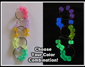 Key Ring Fidget - Glow in the Dark