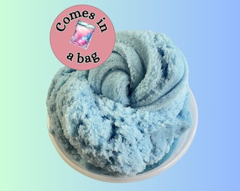 Slime nuageux violet parfumé à la lavande, gelée moelleuse à base de neige, cadeau neutre pour enfants, cadeau pour adultes