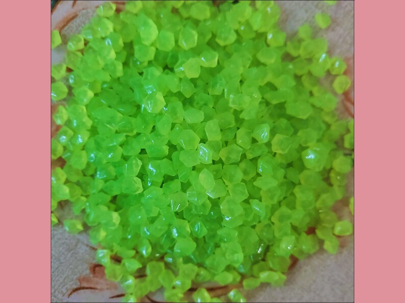 Glow in the Dark Green Slime, Slime Party Favors, Homemade Unscented Slime, Gender Neutral Gift for Kids, Stress-relieving Gifts for Adults image 6