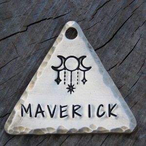 Plain Dog Tag, Decoratieve Dog Tag, Pet ID Tag voor halsband, Custom Dog Tag, Metal Pet Tag, Pet Name Tag, Naamplaatje, Native Wolf Tag
