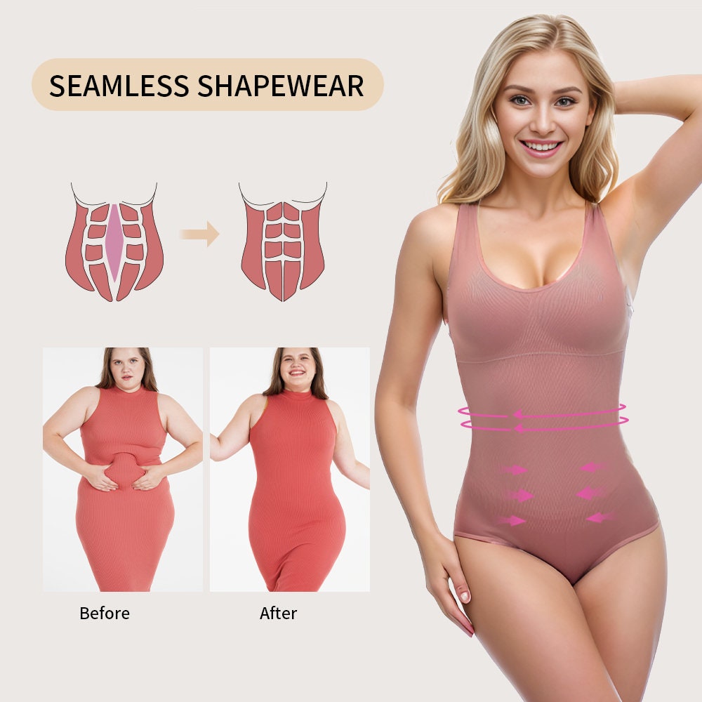 The Tiktok viral bodysuit shapewear will take inches off your waist! 😱😎  Model's size:XXS/XS ✨Link In BIO, Save 15% OFF https:/