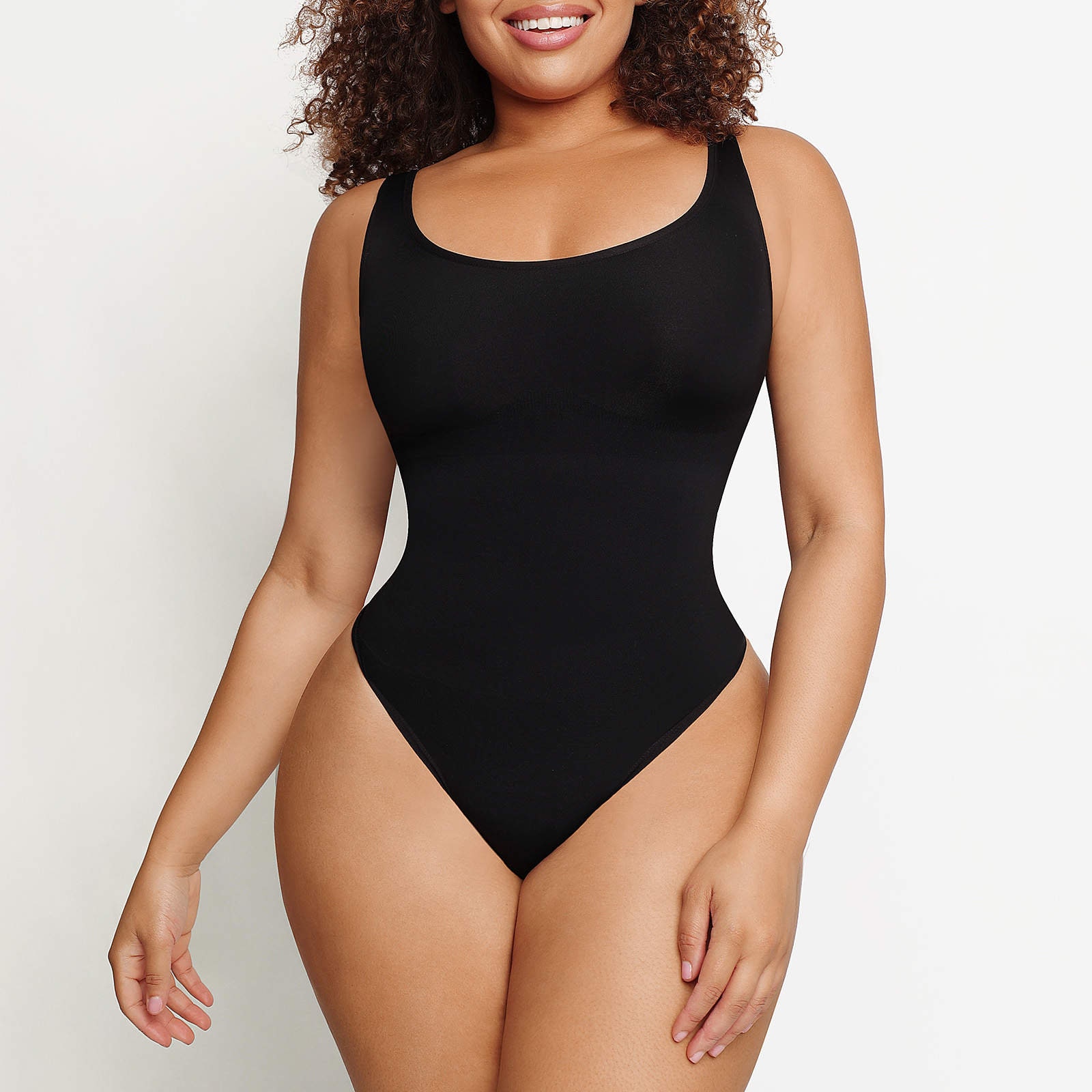 cllios Shapewear for Women Tummy Control Fajas Colombianas One Piece Butt  Lift Slim Sexy Tank Top Plus Size Bodycon Bodysuit Jumpsuit