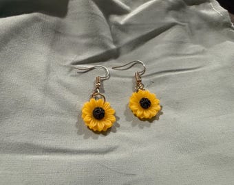 Sunflower Earrings