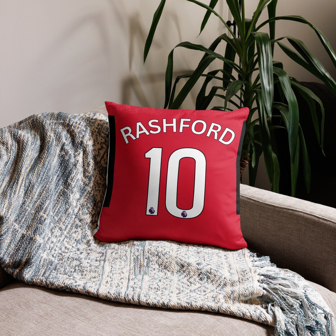 Marcus Rashford Manchester United Pillow Case CUSTOM Etsy