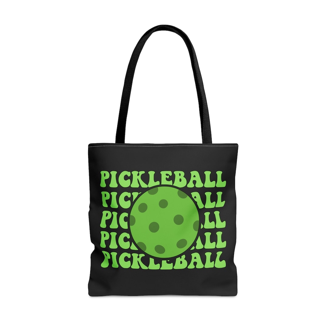 Pickleball Tote Bag Pickleball Shopping Bag Pickleball Bag Etsy