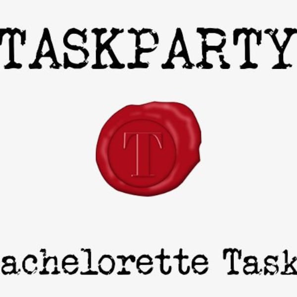 12 Bachelorette Party Tasks in the style of TASKMASTER