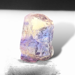 Zoisite Yellow Purple Blue Color Tanzanite Rough, Tanzanite Rough, Unheated Tanzanite Rough, Colorful Tanzanite Raw, Tanzanite Crystal Raw