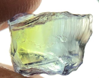 5ct. Natural Untreated Multi Color Tanzanite Rough For Faceting, Uncut Zoisite Stone Raw