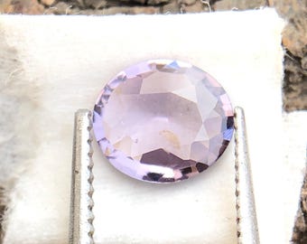 Rare Veitnam Natural Pink Spinel Gemstone, 7x6mm oval Stone For Ring, 0.90ct. Loose Gem