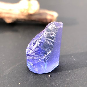 Rare Blue Zoisite Tanzanite Raw, Unheated Natural Blue Tanzanite, 2.20 Ct. Zoisite Tanzanite Rough, Best Tanzanite Rough For Making Jewelry.