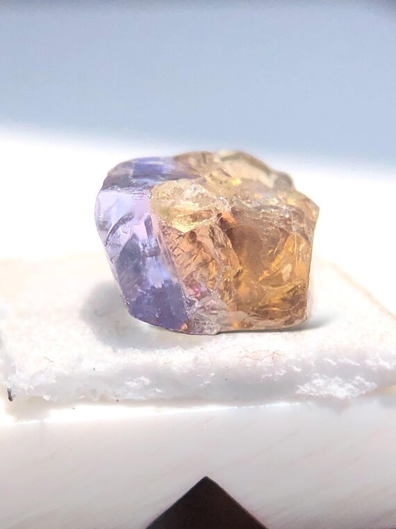 Zoisite Yellow Blue Brown Purple Tanzanite Rough, Natural