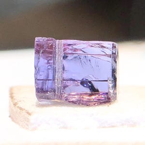 Zoisite Rainbow Peacock Purple Blue Brown Color Tanzanite Rough, Unheated Tanzanite, Bio Zoisite, Tanzanite Raw, Tanzanite Crystal, 2.35 Ct
