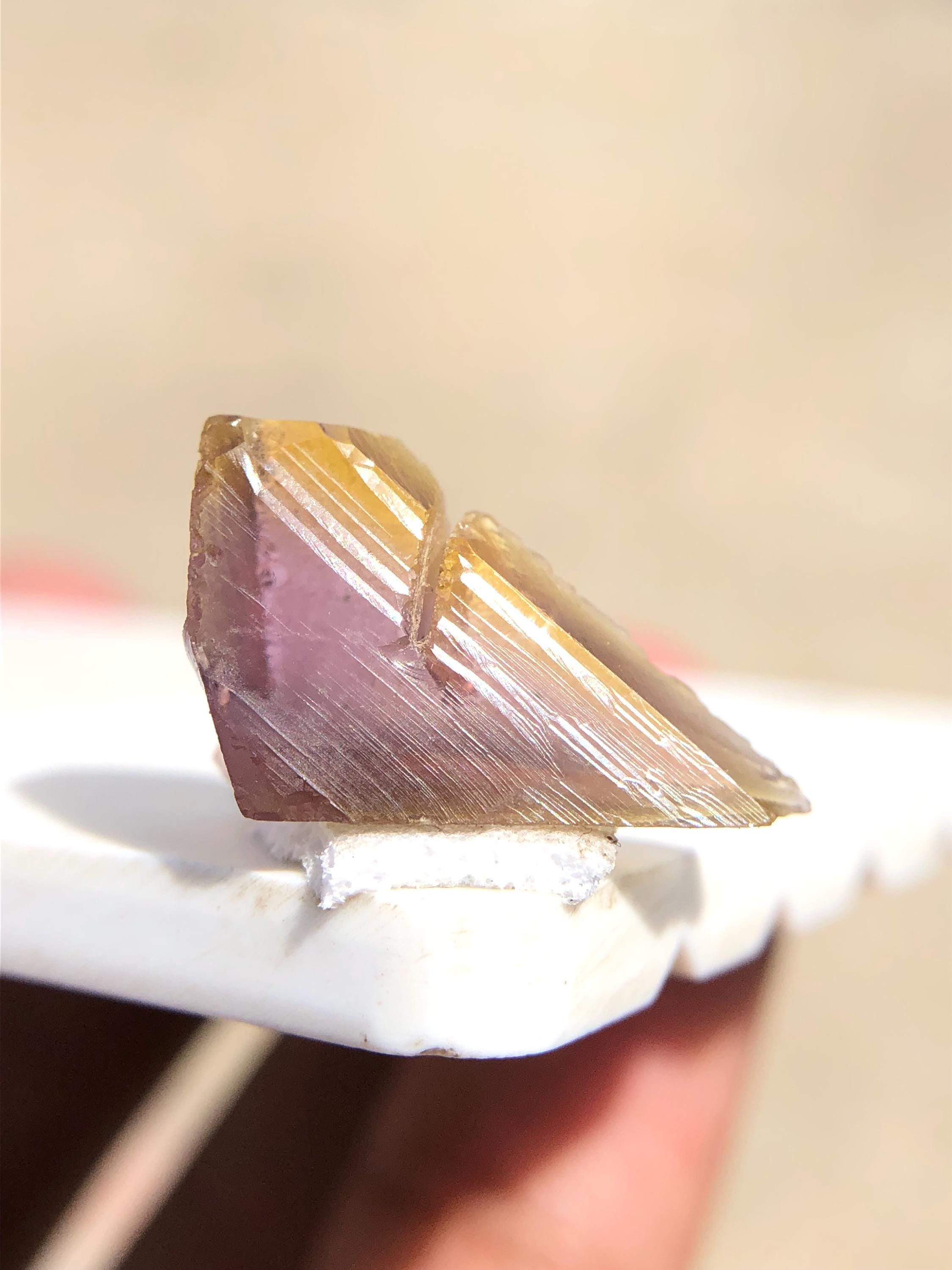 Pierre Brute D'Amétrine Naturelle - Jaune Et Violette - 68 Carats - Lot Unique Neuf