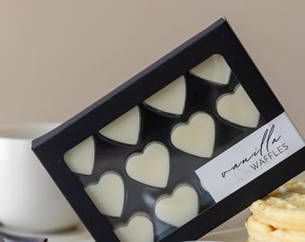 Fondant à la vanille et aux gaufres : cire de soja non toxique, fabriquée à la main au Canada