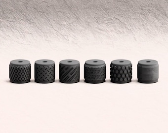 Mini Texture Rollers - Metal Pack (6 pieces)