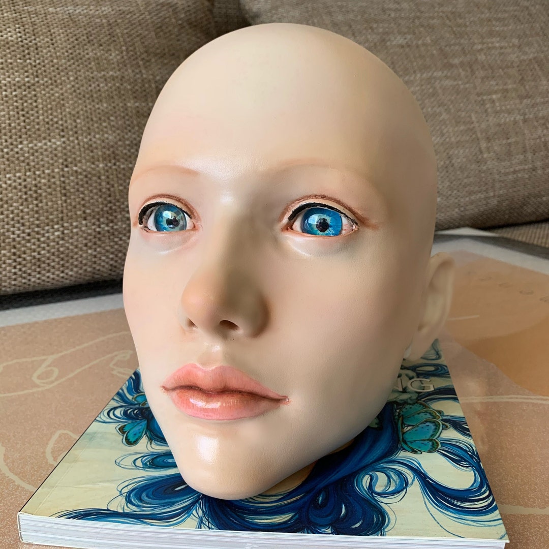 Kigurumi Mask.doll Head.full Head Helmet.anime Etsy