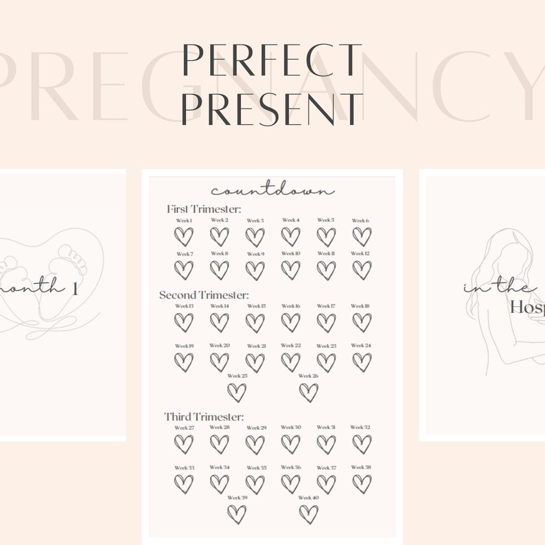 Printable Pregnancy Journal Printable Pregnancy Planner - Etsy