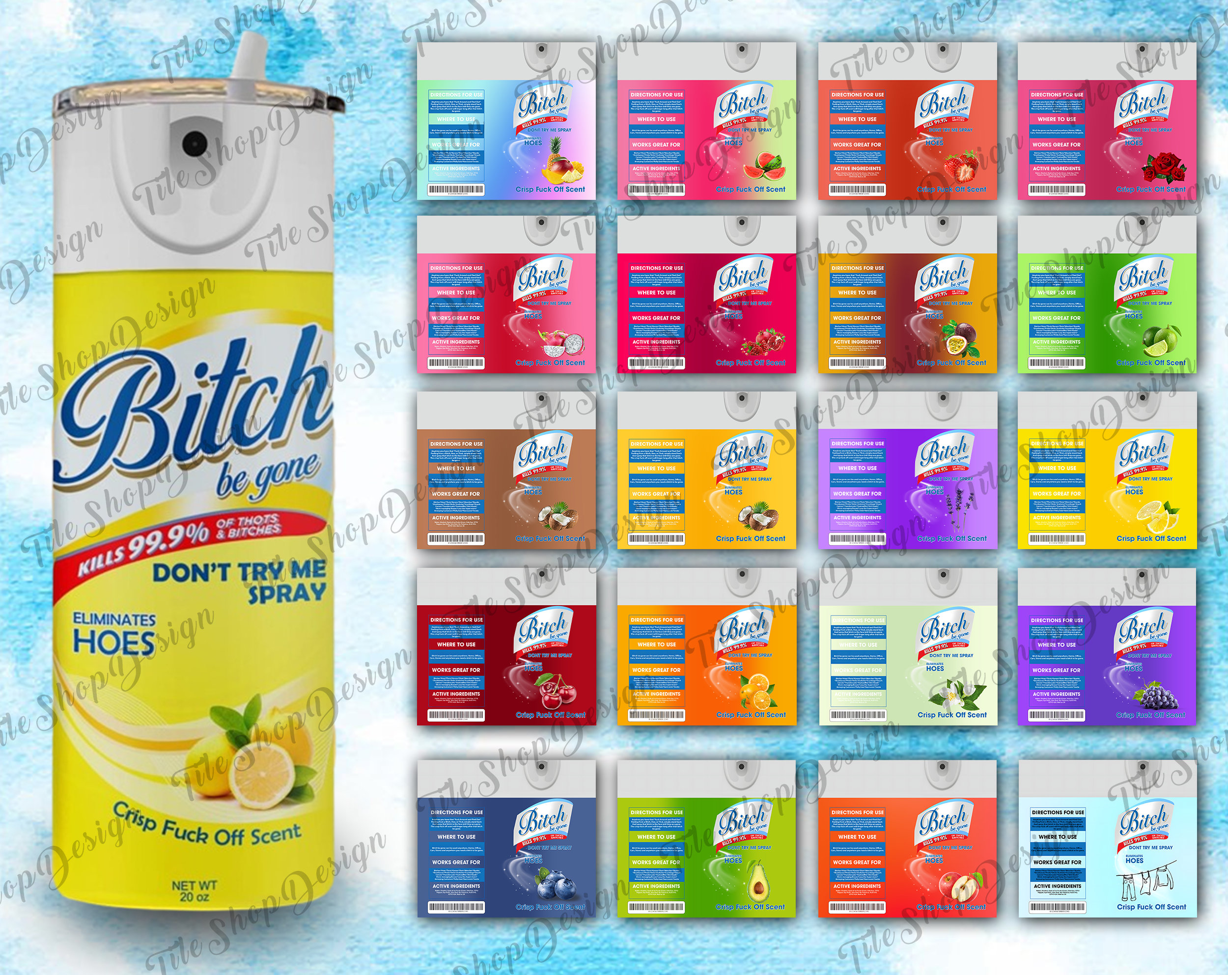 Bitch Be Gone Tumbler Anti Bitch Spray Bitch Repellent - Etsy