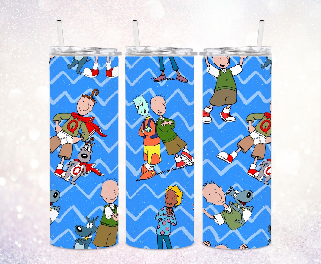 Doug Cartoon Tumbler Nostalgic 90s Cartoon Tumbler Etsy