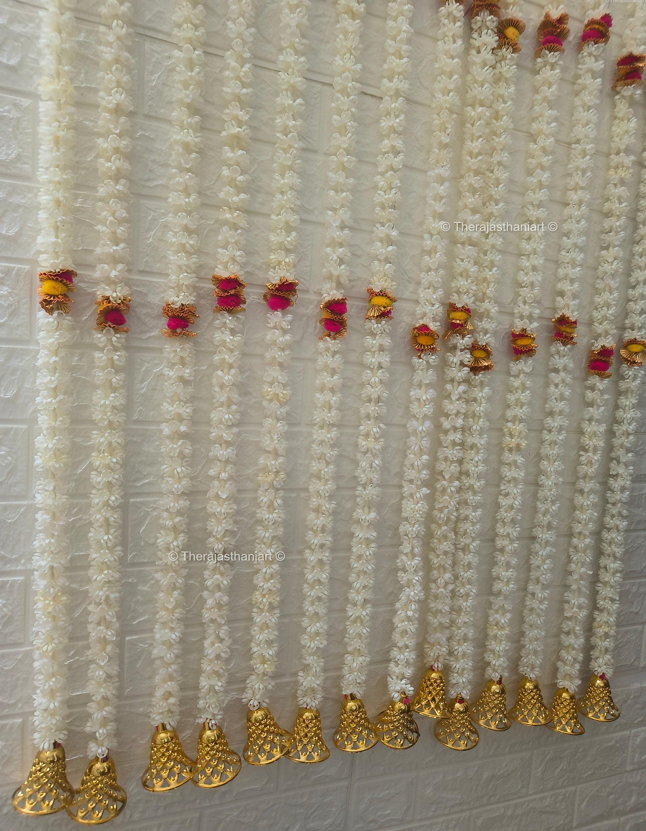 Fluffy Mogra Bell Strings,perfect for Diwali,christmas & Celebrations ...