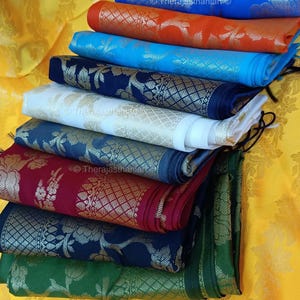 Banrasi Dupatta/Dupatta na upominek/Szal Banrasi/Idealny na wesela, przyjęcia i prezenty. Ubranie na imprezę dla mamy, żony lub druhny. Prezent.