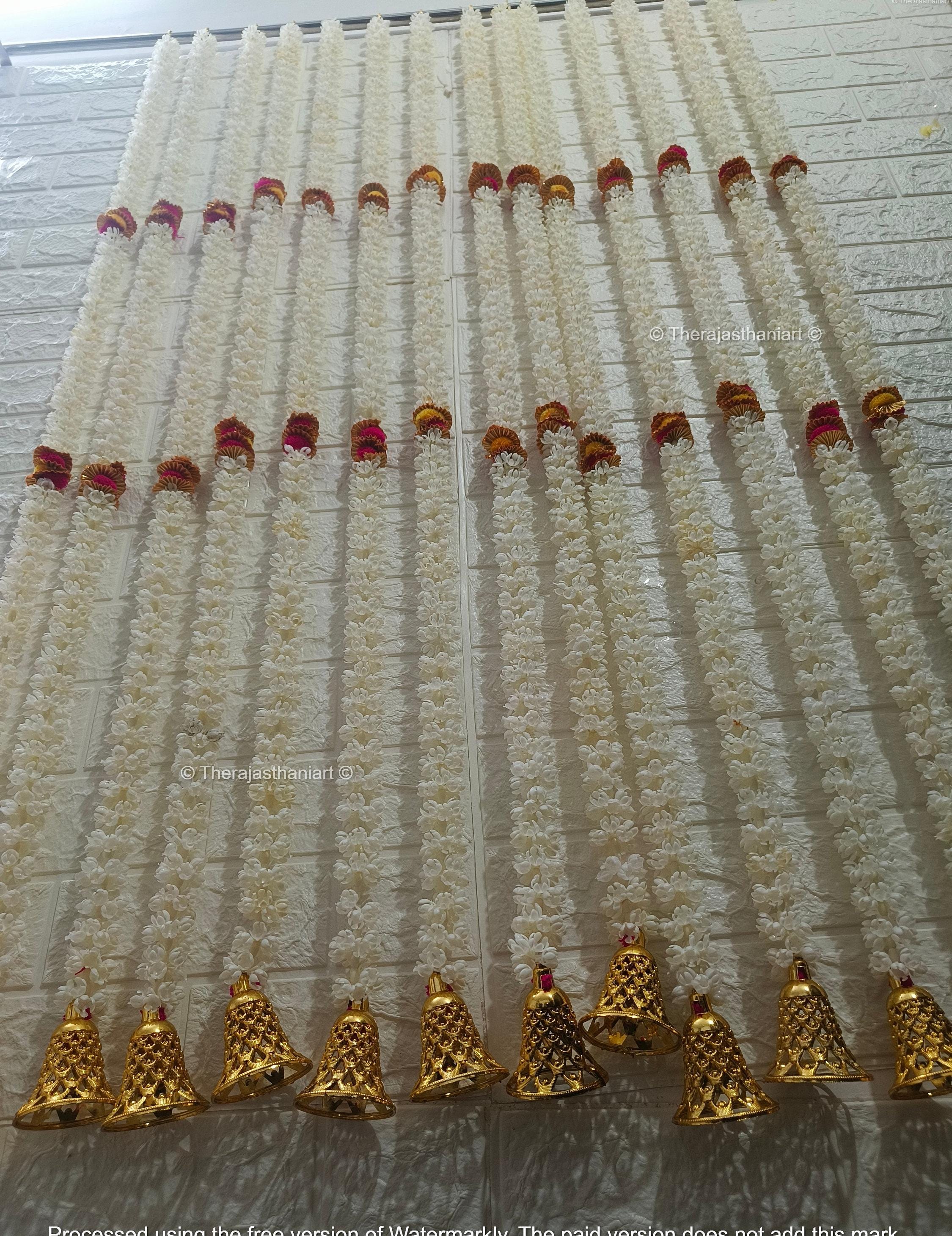 Fluffy Mogra Bell Strings,perfect for Diwali,christmas & Celebrations ...