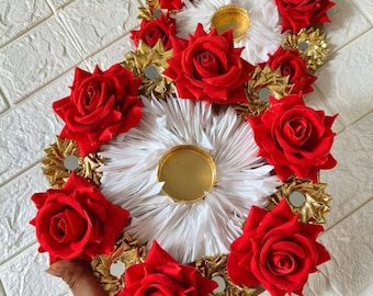 Diwali Rangoli Diyas, Mat Rangoli, Decorative Diyas, Tea Light Candle Holder, Stairs Decoration, Entrance Decoration,Elegant Home decor Diya
