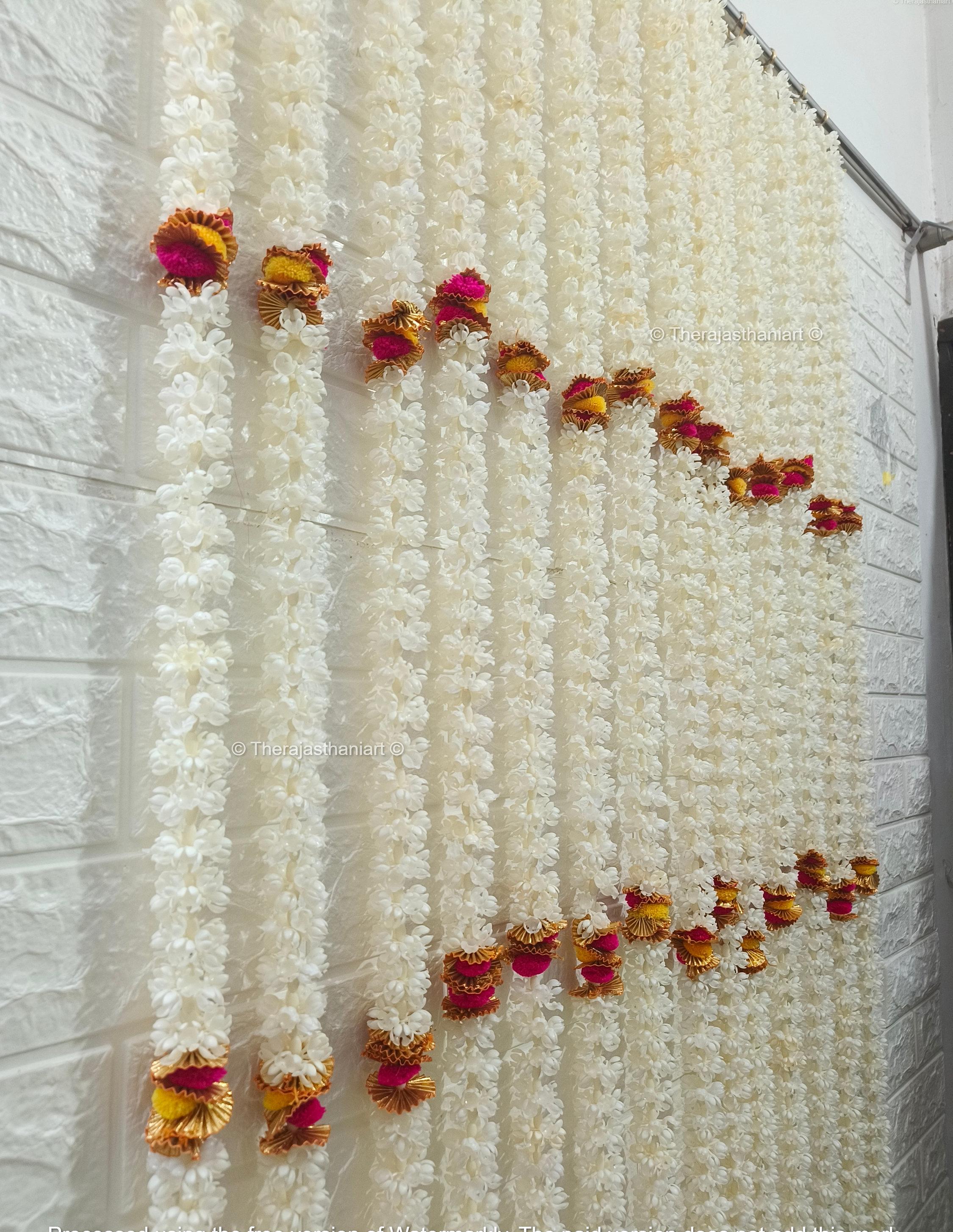 Fluffy Mogra Bell Strings,perfect for Diwali,christmas & Celebrations ...
