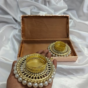 Personalized Candle Holder With Gift Box Combo – Diwali, Housewarming Gift Hamper | Perfect Pooja Return Gifts & Office Employed Gift