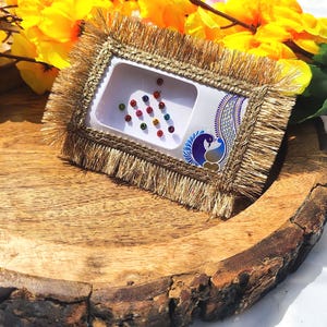 Decorative Bindi Card, Forehead Bindi Sticker, Indian Wedding Favor, Desi Wedding Gifts, Mehndi Sangeet ,Jago Party Favor, karwa Chauth Gift