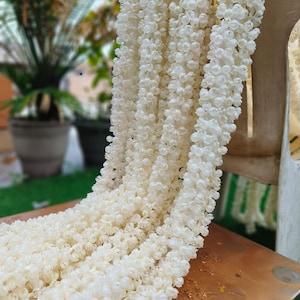 Flower Nikah Pardha, tenda divisoria per matrimonio islamico pakistano sposa sposo Eid, decorazioni per matrimonio dell'India meridionale, tenda per sfondo Nikah di gelsomino
