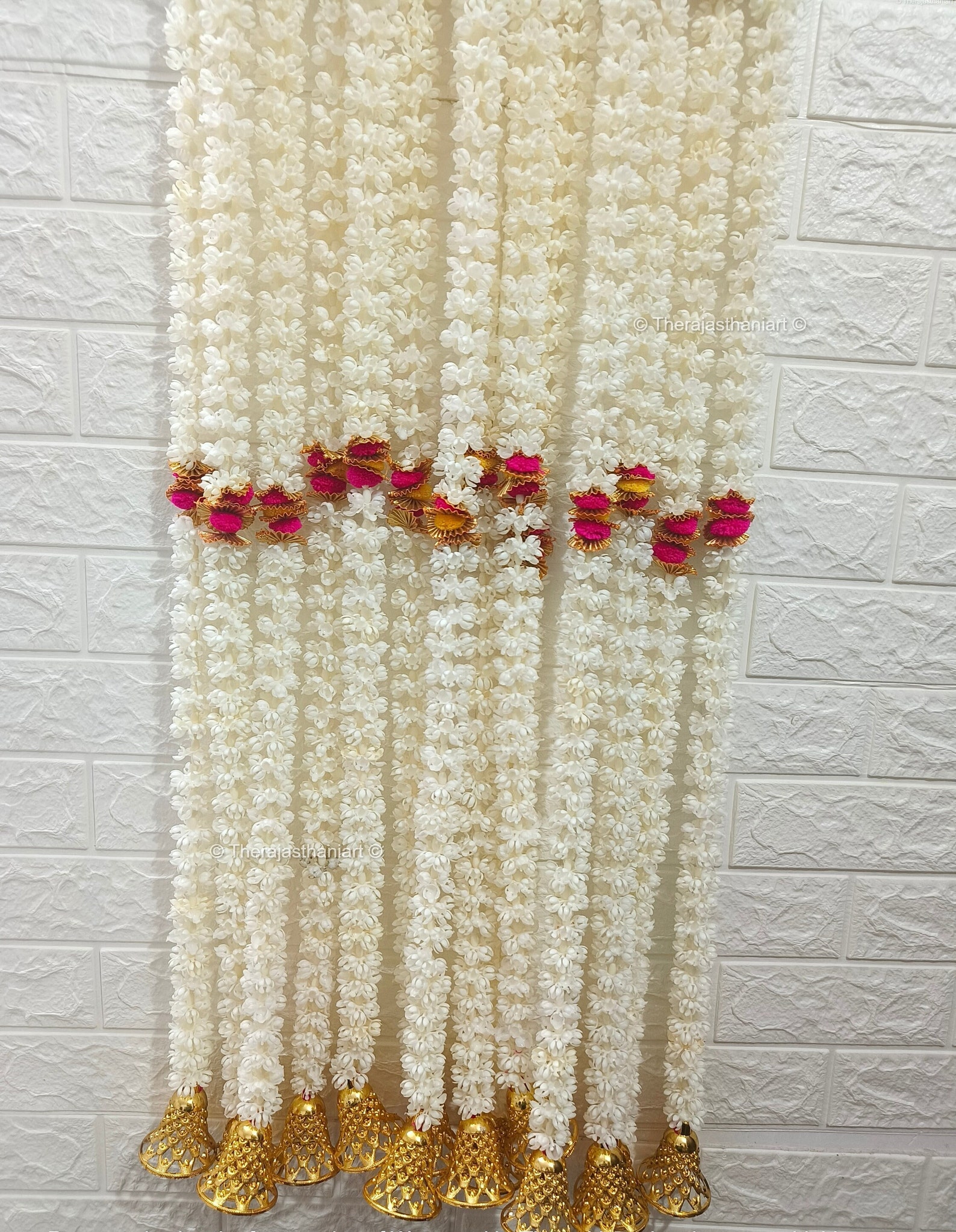 Fluffy Mogra Bell Strings,perfect for Diwali,christmas & Celebrations ...