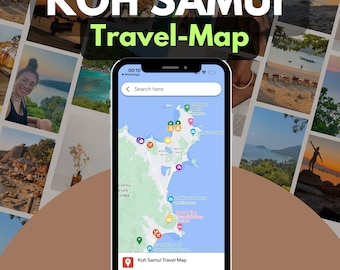 Koh Samui Interactive Travel Map + 19 Page E-Book – Koh Samui Travel Guide