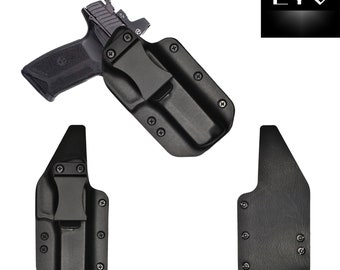 EYV IWB Hybrid Leather/ Kydex Concealed Carry Holster - RUGER 57 - Handing and color options are available