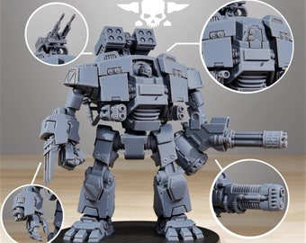 Socratis Dreadstorm/knight/Robot/Marine/Stationforge 3d print