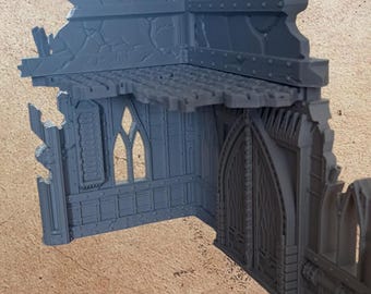 Rincón del paisaje de la iglesia.