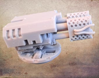 Front gun mount 3.