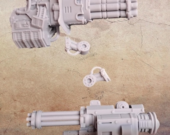 Braccio robotico con cannone (selezionare dal menu a tendina).